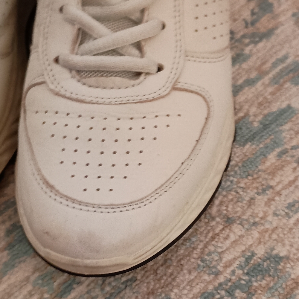 ECCO ExosStride Offwhite leather Athletic Shoes Women's Size 39 - Picture 7 of 12